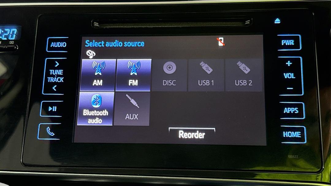 2016 Toyota Corolla Ascent Sport, Automatic, 109910 km, Infotainment System