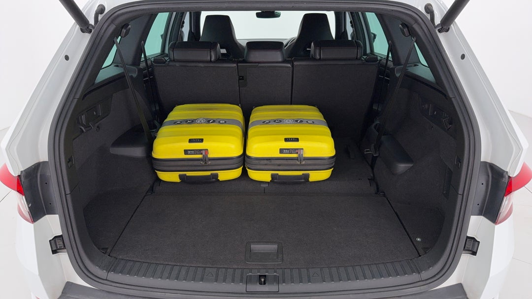 2020 SKODA Kodiaq 176 Tdi Rs (4x4), Automatic, 116932 km, Boot Inside View with Luggage