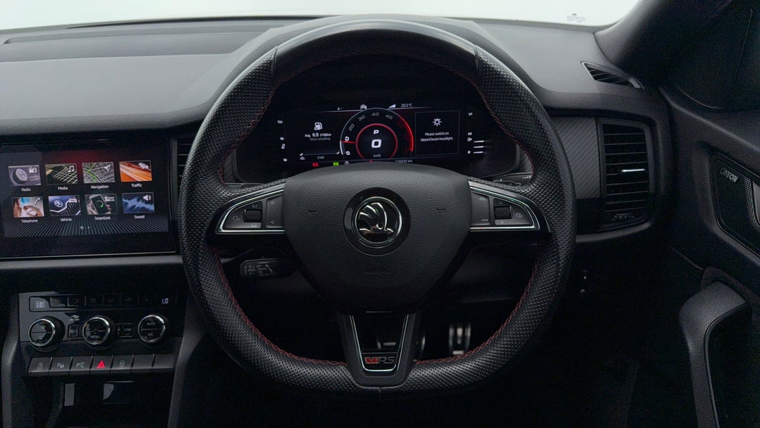 2020 SKODA Kodiaq 176 Tdi Rs (4x4), Automatic, 116932 km, Steering Wheel Close-up