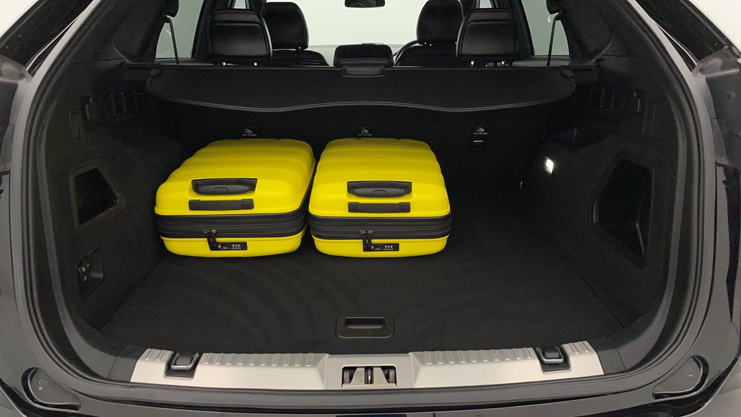 Boot Inside View with Luggage