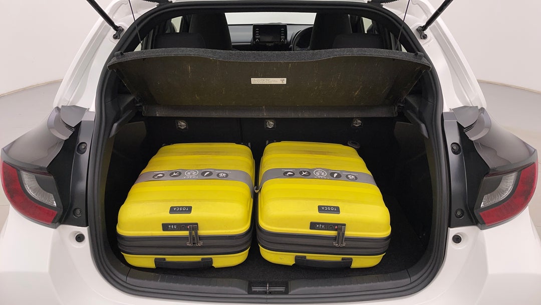 Boot Inside View with Luggage