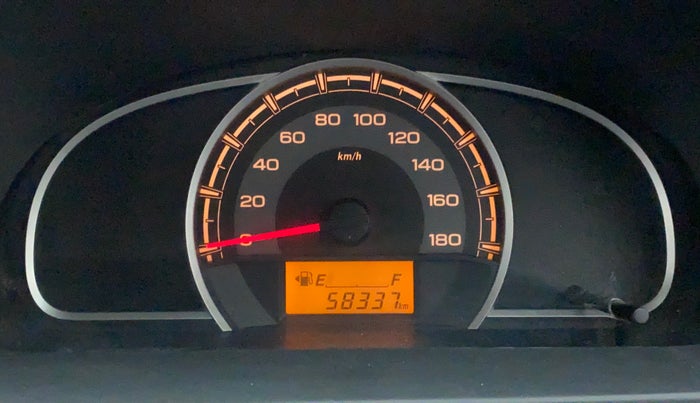 2016 Maruti Alto 800 LXI, Petrol, Manual, 58,943 km, Odometer Image