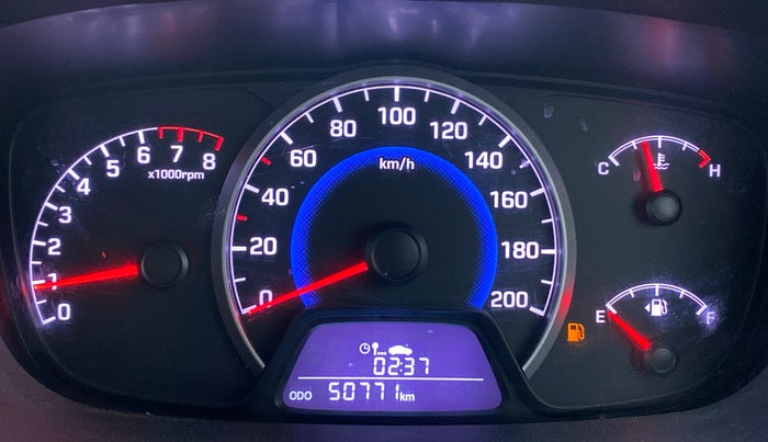 2015 Hyundai Grand i10 ASTA 1.2 KAPPA VTVT, Petrol, Manual, 50,700 km, Odometer Image