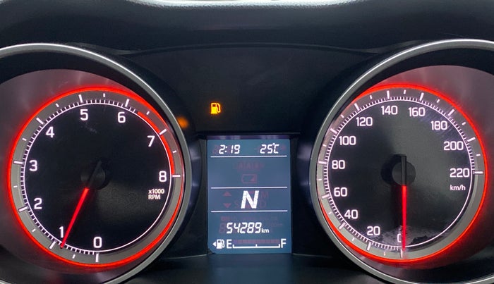 2019 Maruti Swift VXI AMT, Petrol, Automatic, 54,842 km, Odometer Image