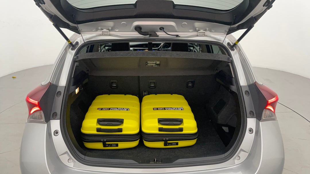 2018 Toyota Corolla Hybrid, Automatic, 56316 km, Boot Inside View with Luggage