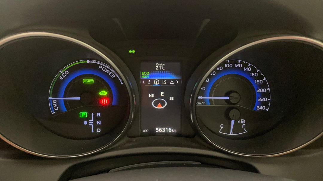 2018 Toyota Corolla Hybrid, Automatic, 56316 km, Odometer View