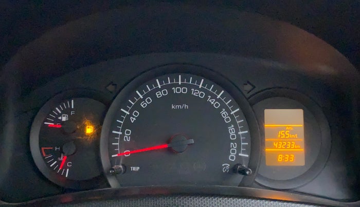 2017 Maruti Swift LXI (O), Petrol, Manual, 43,232 km, Odometer Image