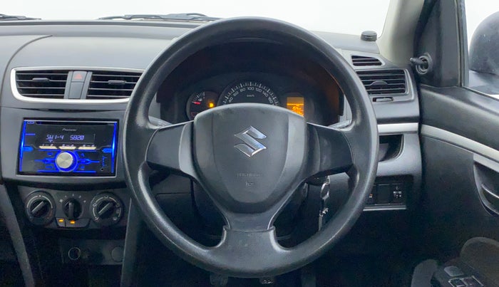 2017 Maruti Swift LXI (O), Petrol, Manual, 43,232 km, Steering Wheel Close Up