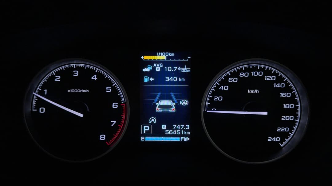2024 Subaru Forester 2.5i (AWD), Automatic, 56451 km, Odometer View