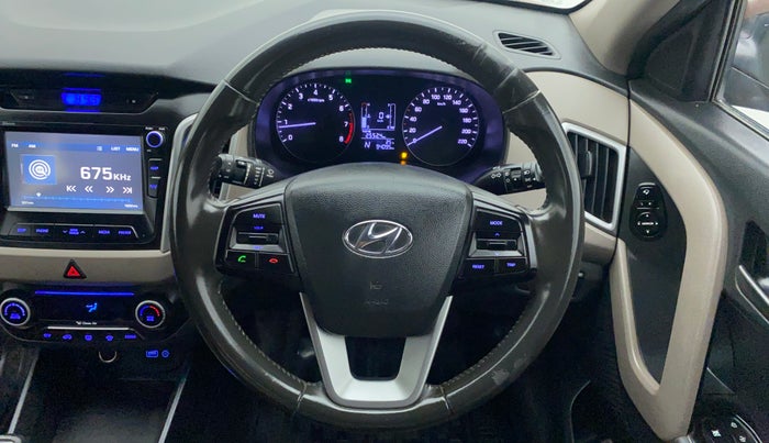 2018 Hyundai Creta 1.6 SX PLUS AUTO PETROL, Petrol, Automatic, 94,177 km, Steering Wheel Close Up
