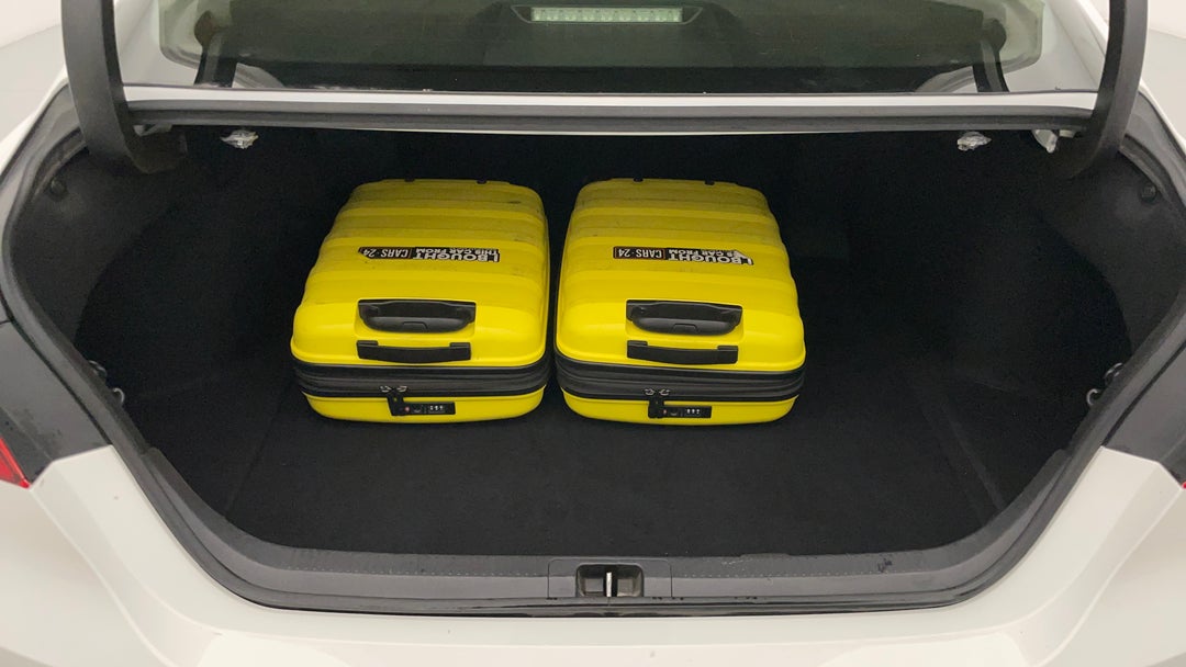 2024 Toyota Camry Ascent Hybrid, Automatic, 49255 km, Boot Inside View with Luggage