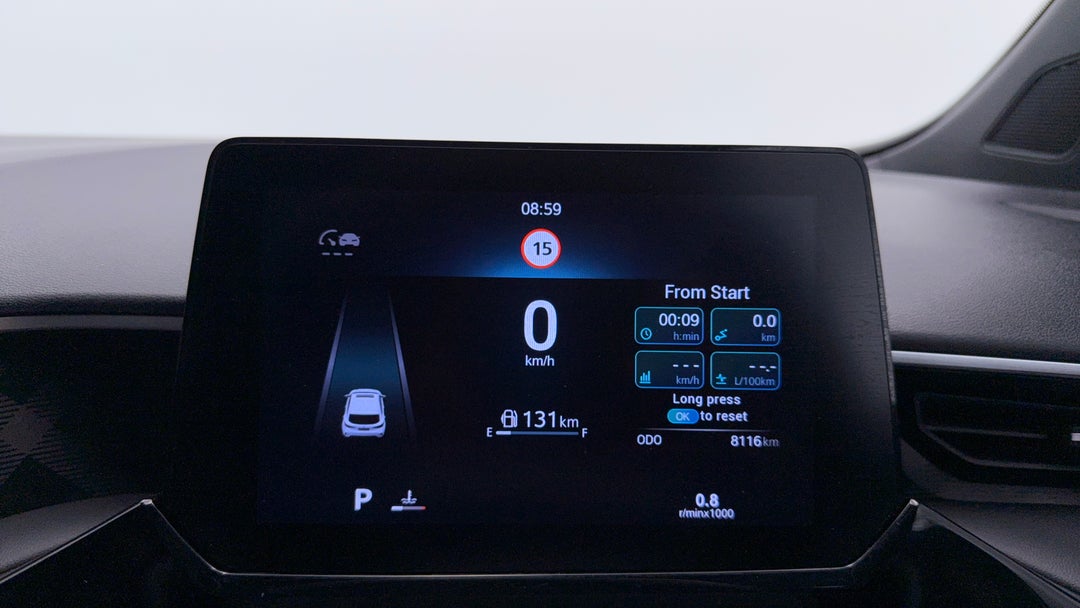 2024 MG Mg3 Essence, Automatic, 8116 km, Odometer View