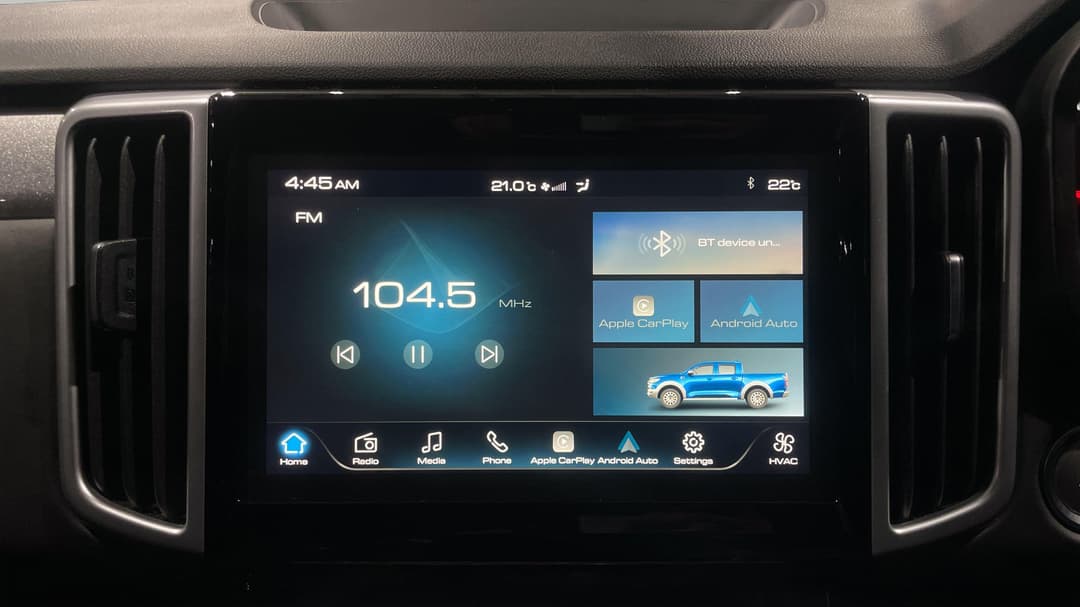 2022 GWM Ute Cannon-X (4x4), Automatic, 93053 km, Infotainment System