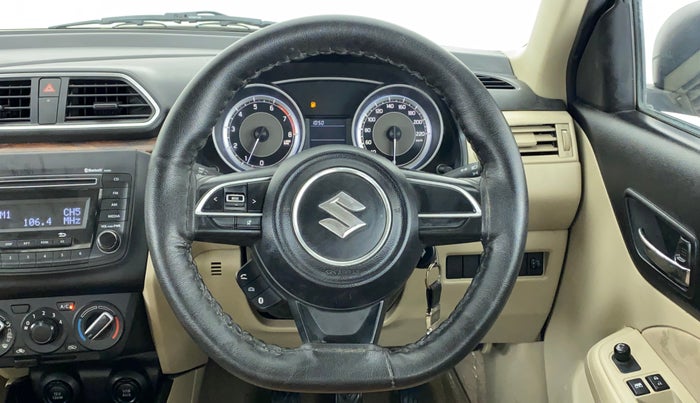2017 Maruti Dzire VXI, Petrol, Manual, 12,324 km, Steering Wheel Close Up