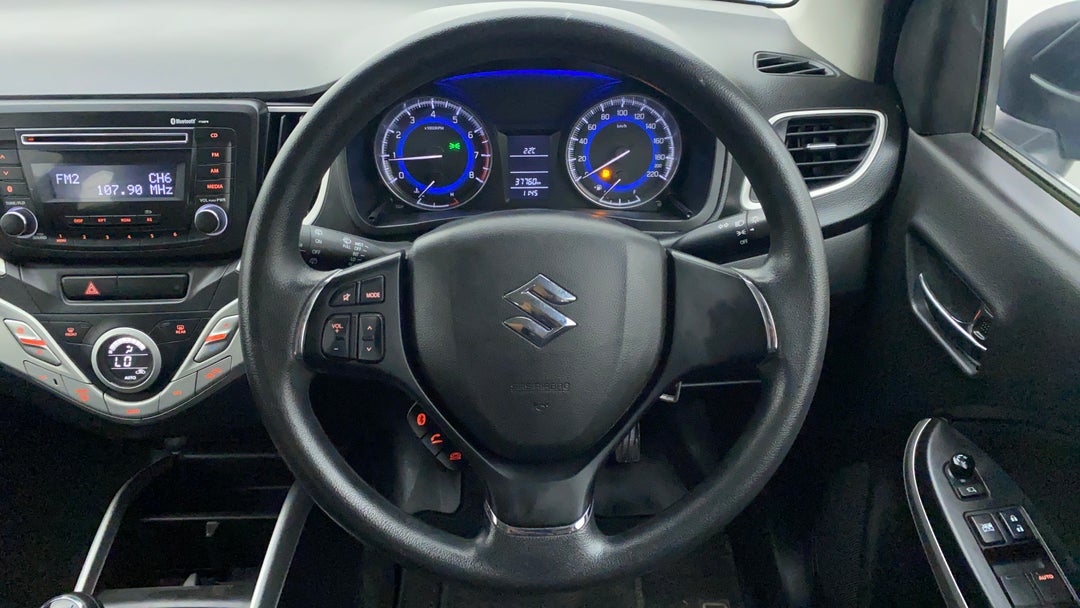 Steering Wheel Close Up