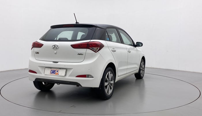 2017 Hyundai Elite i20 ASTA 1.2 DUAL TONE, Petrol, Manual, 37,696 km, Right Back Diagonal