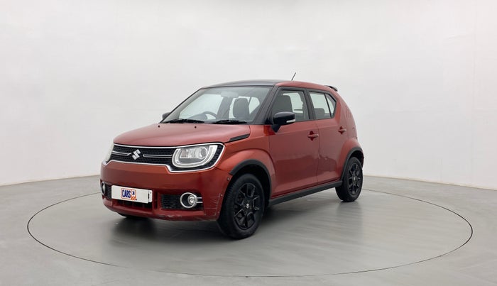 2018 Maruti IGNIS ALPHA 1.2 AMT DUAL TONE, Petrol, Automatic, 79,151 km, Left Front Diagonal