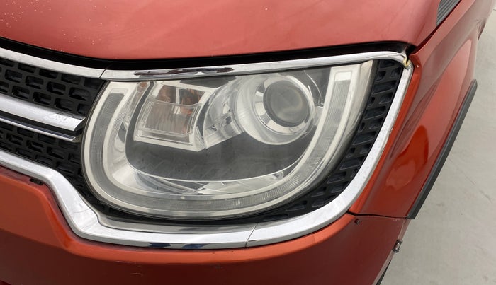 2018 Maruti IGNIS ALPHA 1.2 AMT DUAL TONE, Petrol, Automatic, 79,151 km, Left headlight - Faded