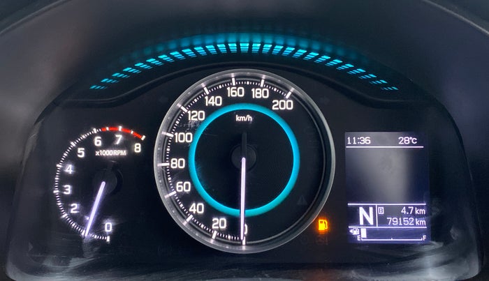 2018 Maruti IGNIS ALPHA 1.2 AMT DUAL TONE, Petrol, Automatic, 79,151 km, Odometer Image
