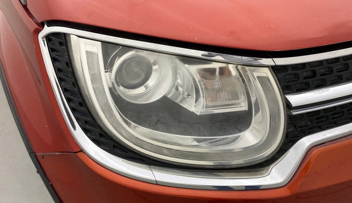 2018 Maruti IGNIS ALPHA 1.2 AMT DUAL TONE, Petrol, Automatic, 79,151 km, Right headlight - Faded
