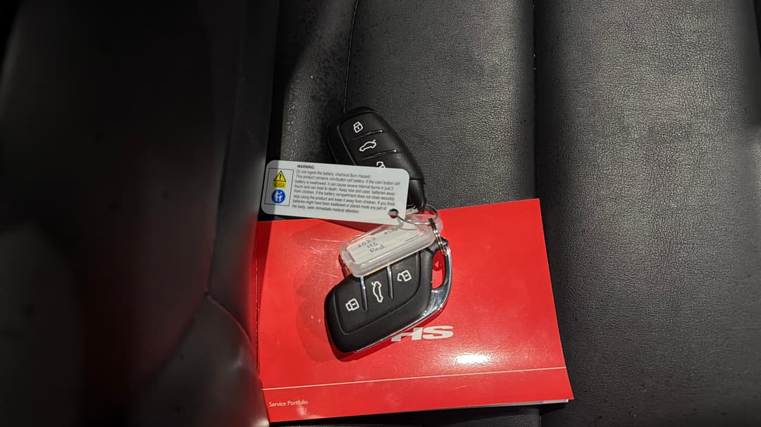 2022 MG HS Vibe, Automatic, 45324 km, Key Close-up