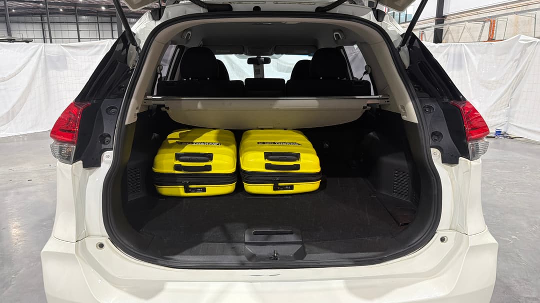 2021 Nissan X-trail St (4WD), Automatic, 88754 km, Boot Inside View with Luggage