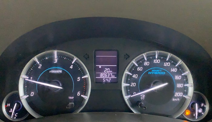 2018 Maruti Ertiga VDI SHVS, Diesel, Manual, 80,813 km, Odometer Image