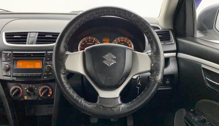 2015 Maruti Swift VXI, Petrol, Manual, 85,182 km, Steering Wheel Close Up