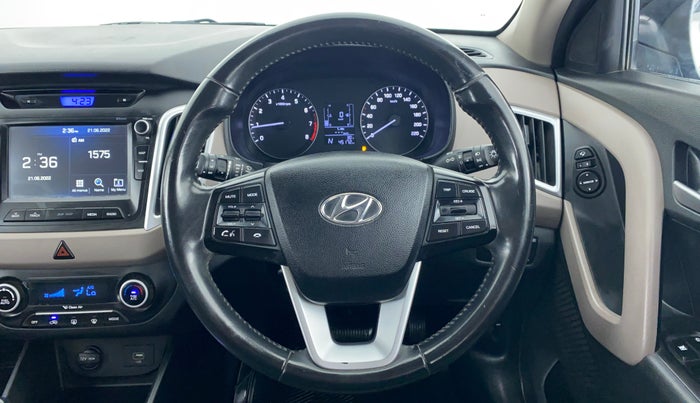 2018 Hyundai Creta 1.6 SX AT PETROL, Petrol, Automatic, 45,831 km, Steering Wheel Close Up