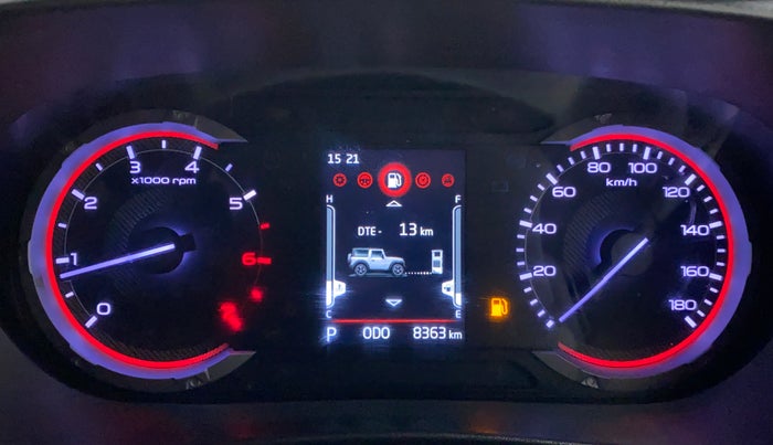 2021 Mahindra Thar LX PETROL HT 4WD AT, Petrol, Automatic, 8,373 km, Odometer Image