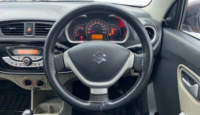 2017 Maruti Alto K10 VXI P, Petrol, Manual, 89,976 km, Steering Wheel Close Up