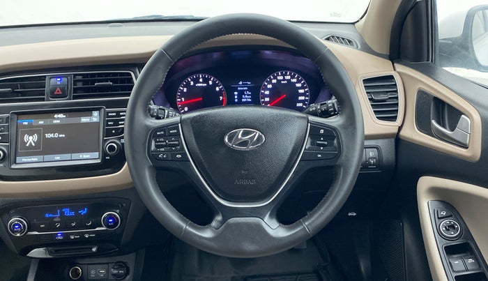2020 Hyundai Elite i20 ASTA 1.2 (O), Petrol, Manual, 10,201 km, Steering Wheel Close Up