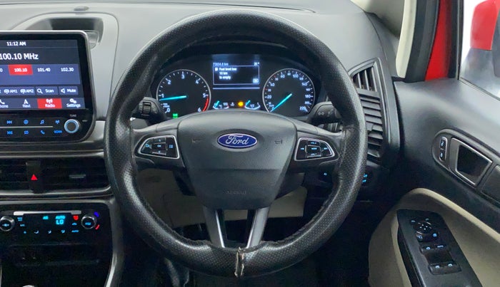 2019 Ford Ecosport TITANIUM 1.5L DIESEL, Diesel, Manual, 73,986 km, Steering Wheel Close Up