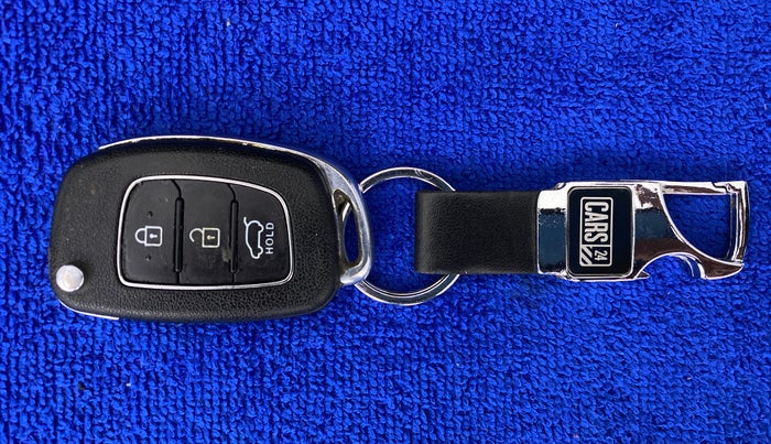 2017 Hyundai Elite i20 SPORTZ 1.2, Petrol, Manual, 66,682 km, Key Close Up