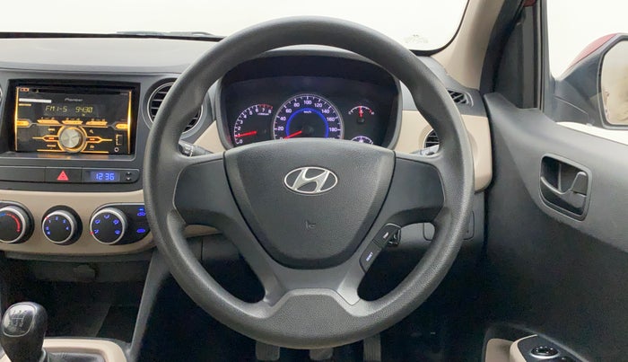 2014 Hyundai Grand i10 MAGNA 1.2 KAPPA VTVT, Petrol, Manual, 43,488 km, Steering Wheel Close Up