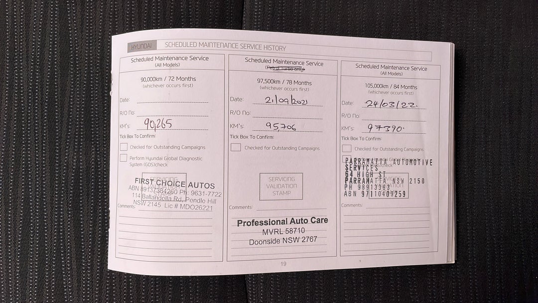 2016 Hyundai Accent Active, Automatic, 99099 km, Service History