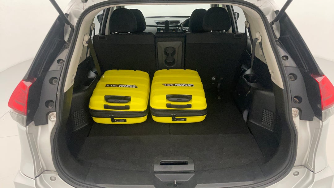 Boot Inside View with Luggage