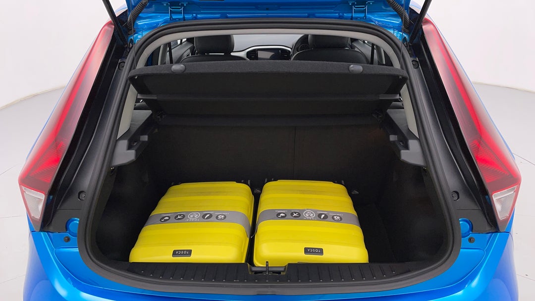 Boot Inside View with Luggage