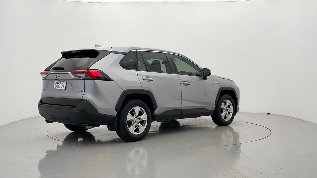 2020 Toyota RAV4 Gx (2wd) Hybrid, Automatic, 87086 km, Right Back Diagonal (45- Degree) View