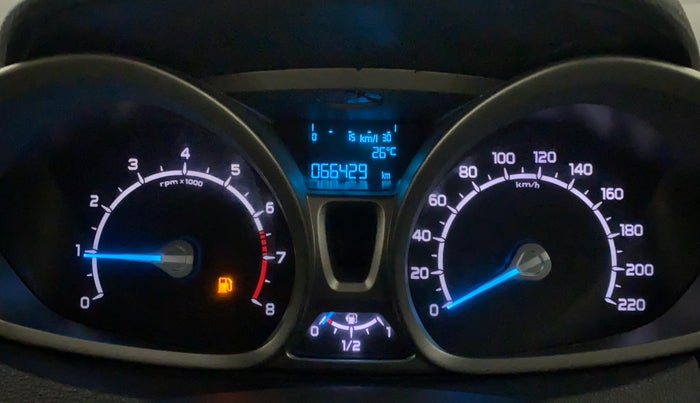 2015 Ford Ecosport TITANIUM 1.0L ECOBOOST, Petrol, Manual, 66,429 km, Odometer Image
