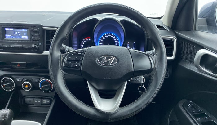 2021 Hyundai VENUE S MT 1.2 KAPPA, Petrol, Manual, 7,239 km, Steering Wheel Close Up