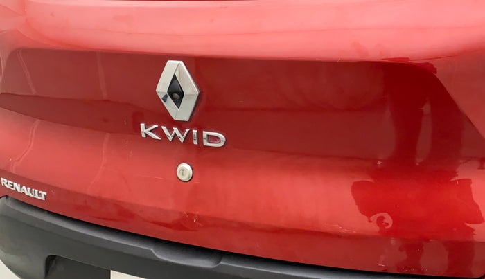 2019 Renault Kwid RXT 1.0, Petrol, Manual, 50,023 km, Dicky (Boot door) - Minor scratches