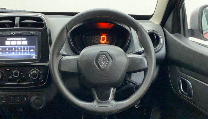 2019 Renault Kwid RXT 1.0, Petrol, Manual, 50,023 km, Steering Wheel Close Up