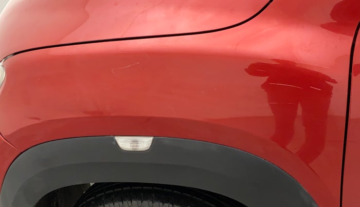2019 Renault Kwid RXT 1.0, Petrol, Manual, 50,023 km, Left fender - Slightly dented