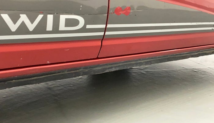 2019 Renault Kwid RXT 1.0, Petrol, Manual, 50,023 km, Right running board - Minor scratches