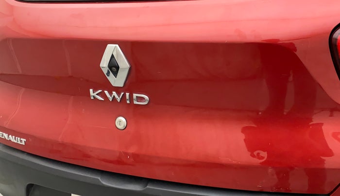 2019 Renault Kwid RXT 1.0, Petrol, Manual, 50,023 km, Dicky (Boot door) - Slightly dented