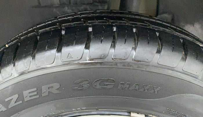 2019 Maruti Dzire VXI, Petrol, Manual, 53,912 km, Left Rear Tyre Tread