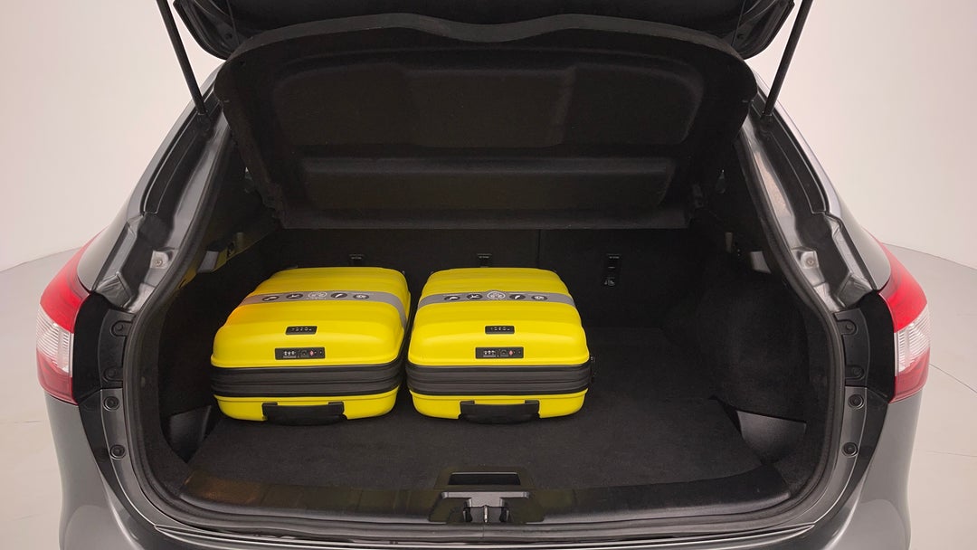 Boot Inside View with Luggage