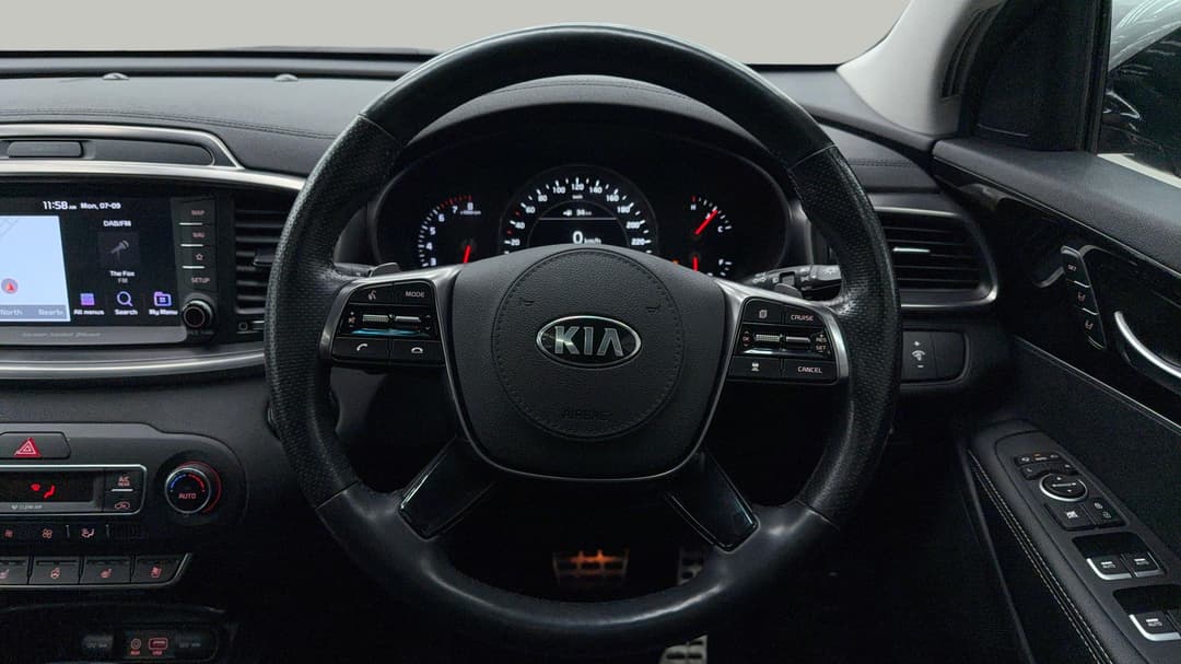 2019 Kia Sorento Gt-line (4x2) Gsl, Automatic, 117896 km, Steering Wheel Close-up