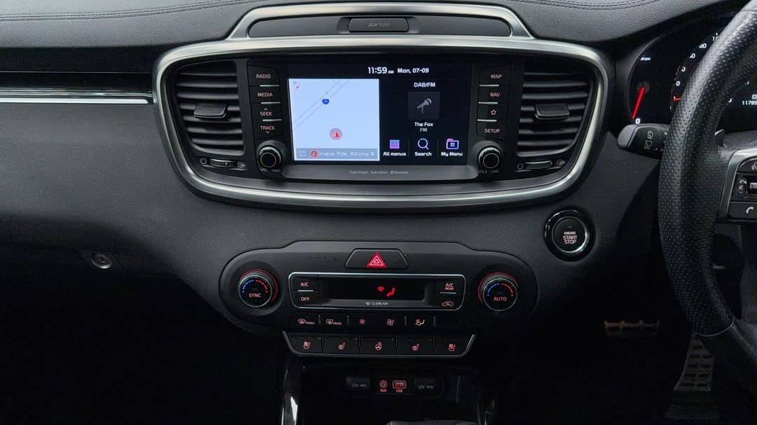 2019 Kia Sorento Gt-line (4x2) Gsl, Automatic, 117896 km, Center Console
